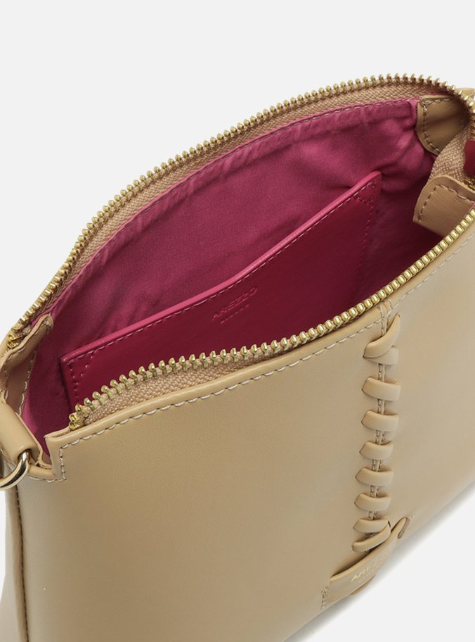 Bolsa Tiracolo Bege Pequena