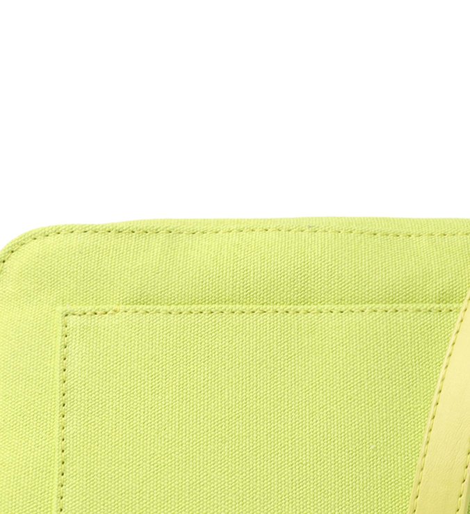 Bolsa Tiracolo Verde Lona Clara Pequena
