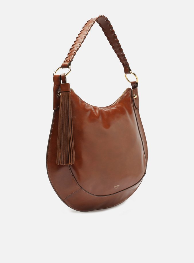 Bolsa Hobo Caramelo Grande Barbicacho