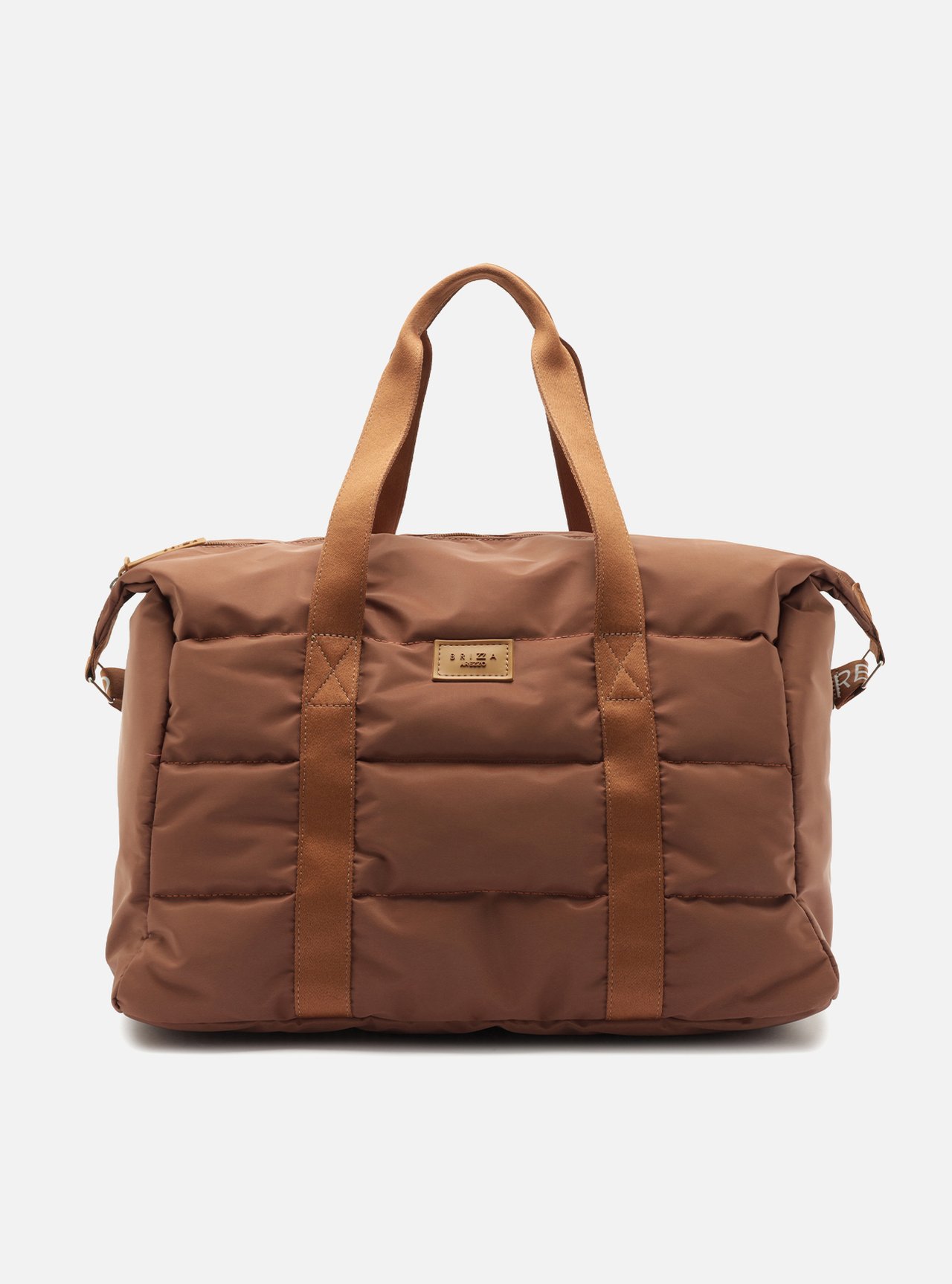 Bolsa Mala Marrom Grande Brizza — foto 1