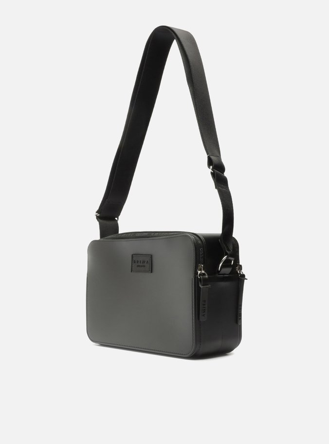 Bolsa Tiracolo Preta Cacau Média Brizza