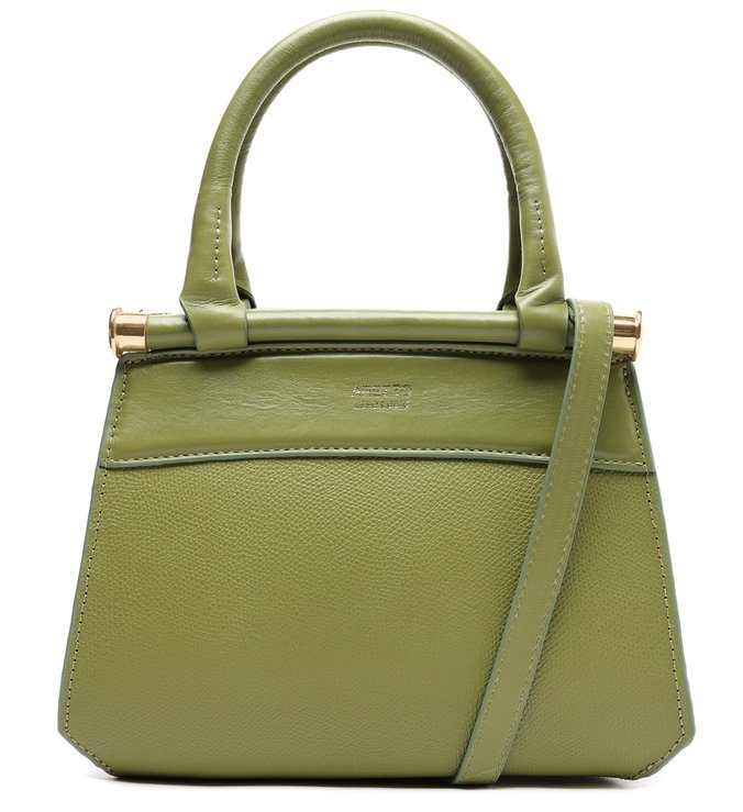 Bolsa Tote Verde Couro Maria Pequena