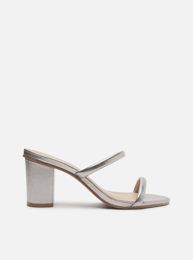 Sandalia arezzo prata clearance