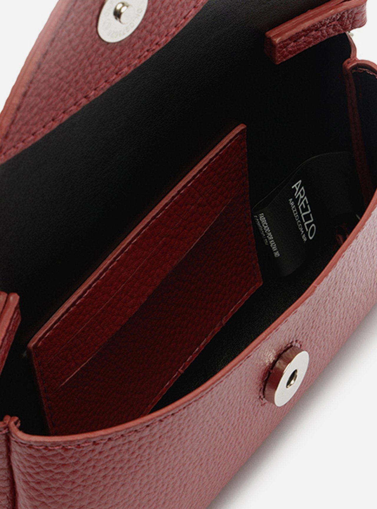 Bolsa Tiracolo Vermelha Pequena Corrente — foto 4