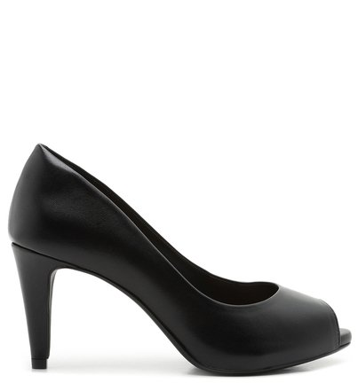 sapatilha peep toe arezzo
