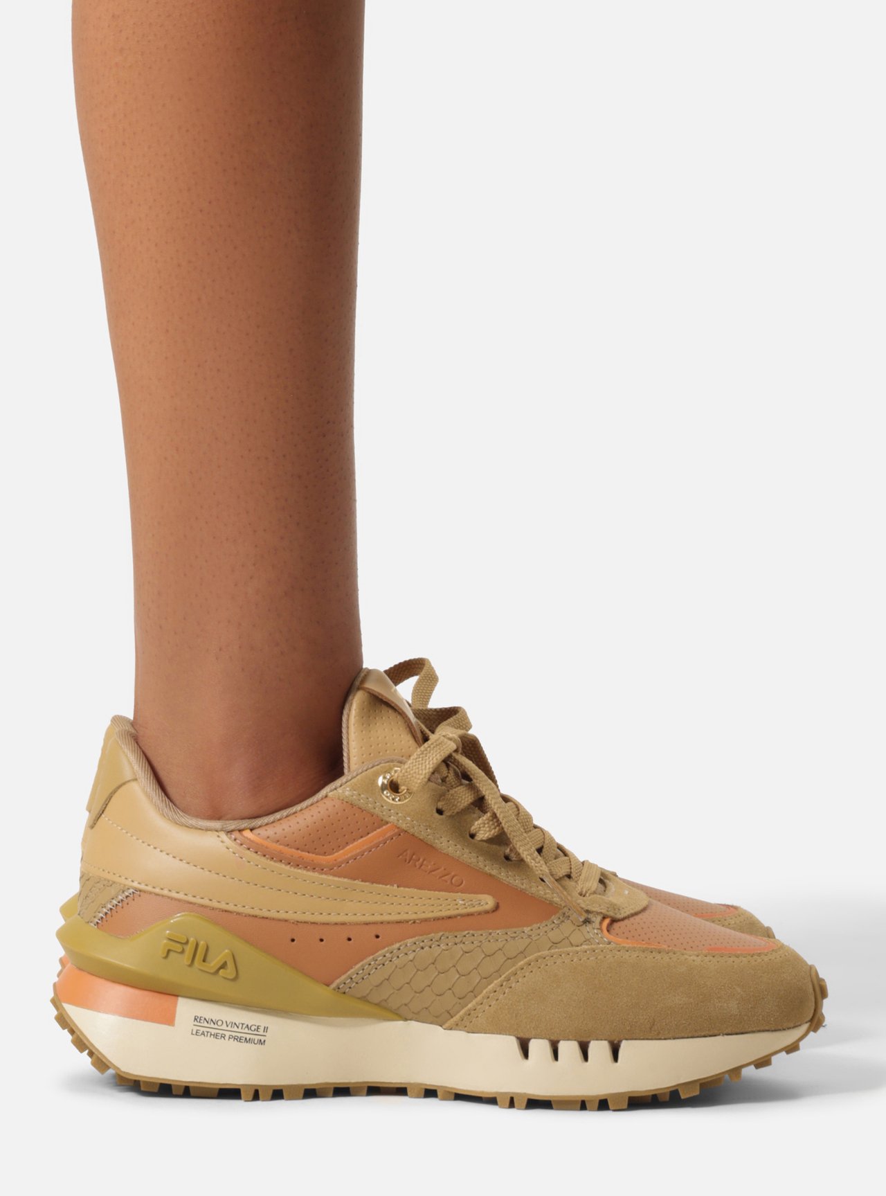 Tênis Marrom Solado Esportivo Suede Fila — foto 7