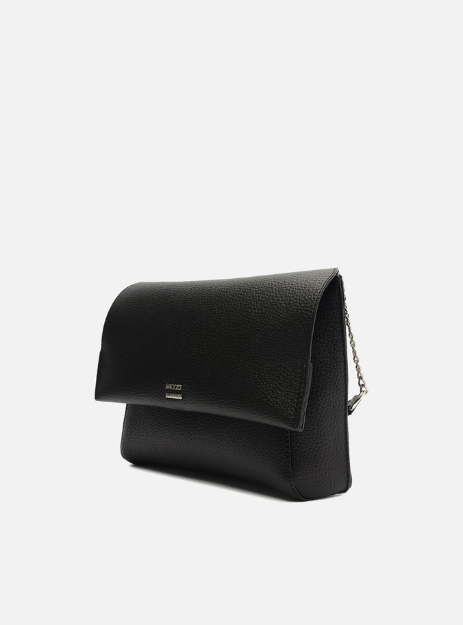Bolsa Tiracolo Preta Média