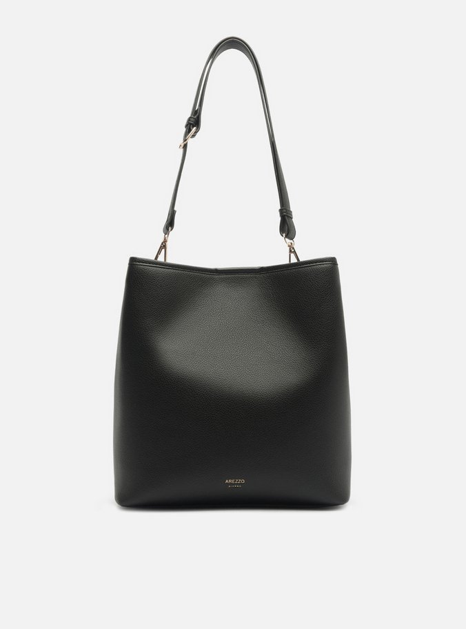 Bolsa Shopping Preta Grande Metais