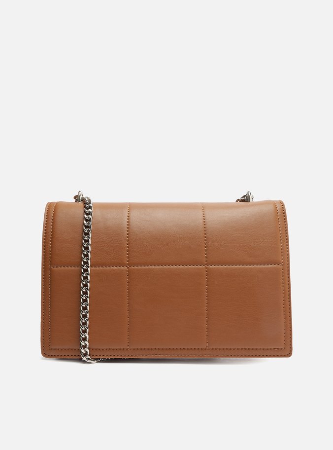 Bolsa Tiracolo Marrom Média