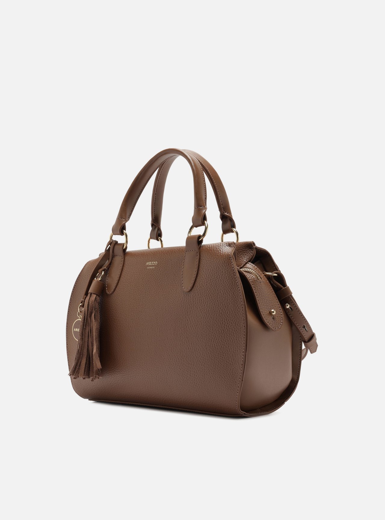 Bolsa Tote Caramelo Grande Bag Charm Duplo — foto 2