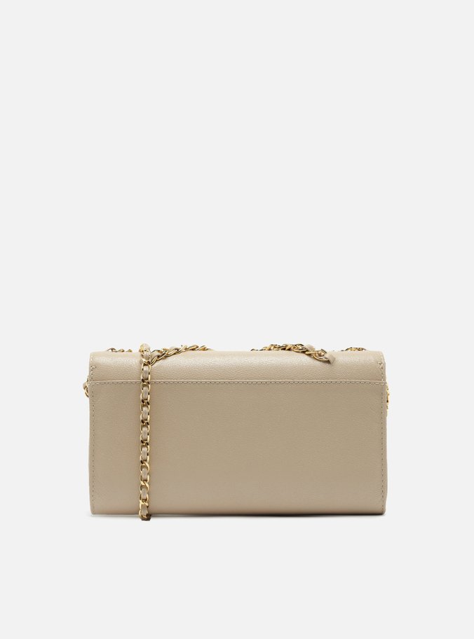 Bolsa Tiracolo Couro Nude Média