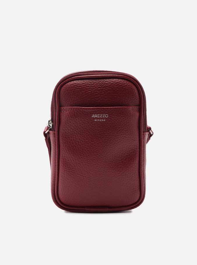 Mini Bag Porta-Celular Bordô