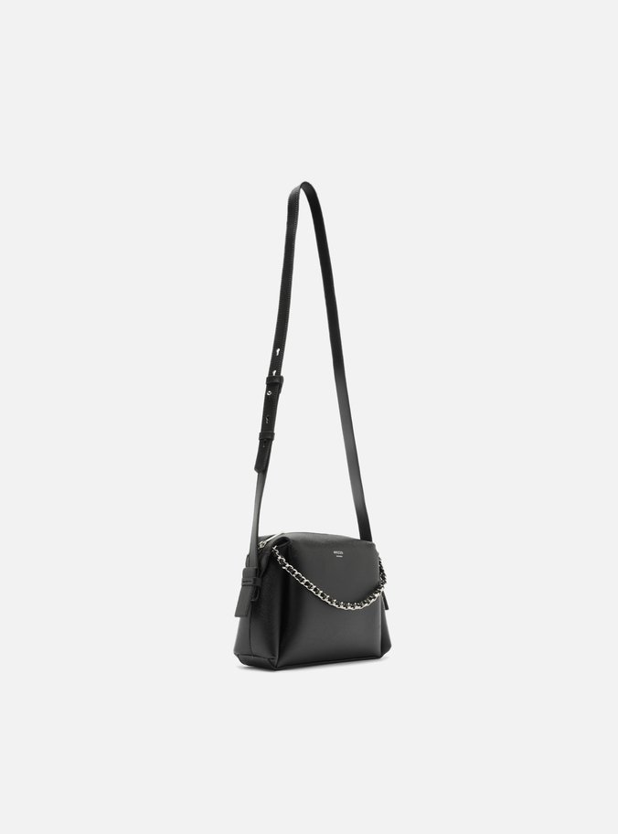 Bolsa Tiracolo Preta Pequena Corrente Extra