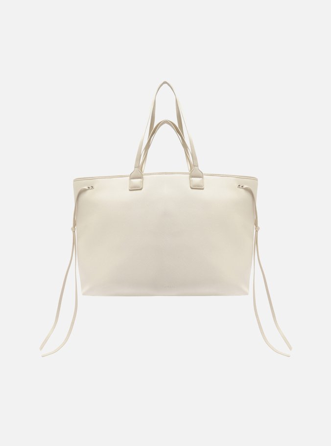 Bolsa Shopping Branca Grande
