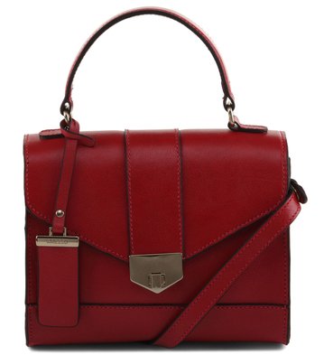 Bolsa Satchel Pequena Scarlet