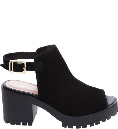 sandália tratorada quartzo arezzo