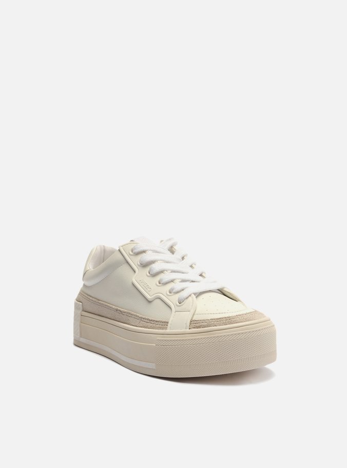 Tênis Branco Flatform Amarração