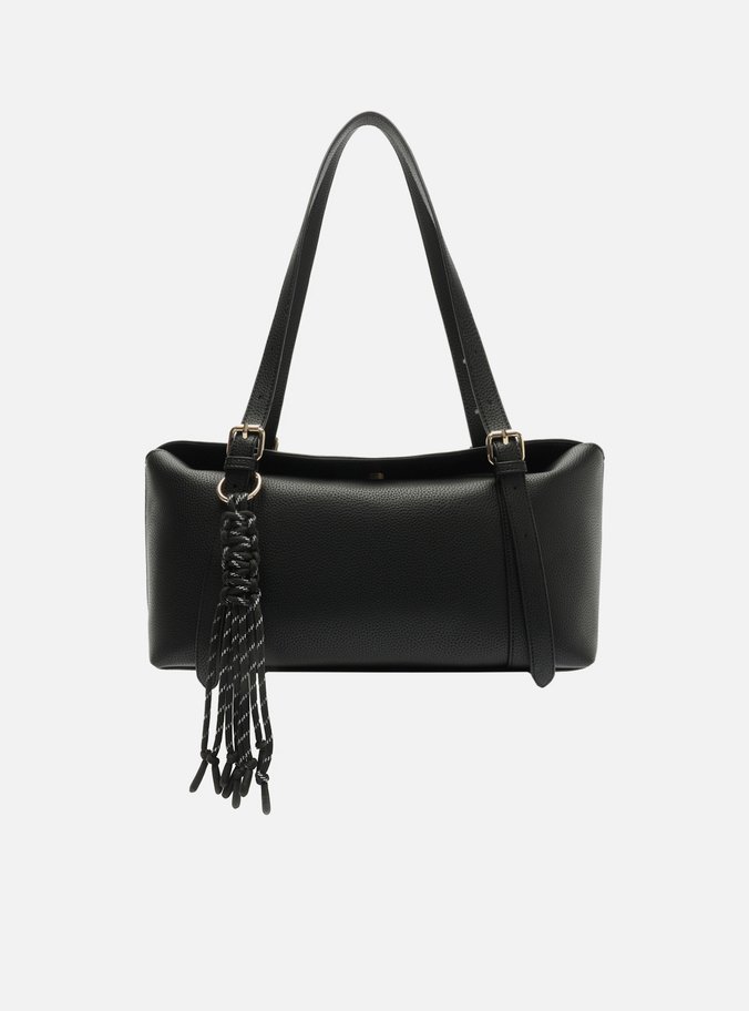 Bolsa Shoulder Marrom Média Trança