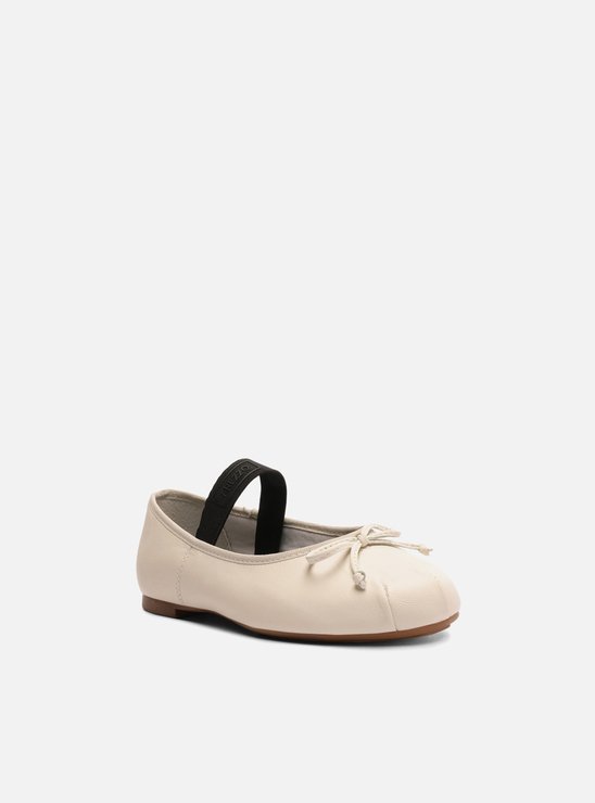 Sapatilha Infantil Off-White Bico Redondo Charlotte