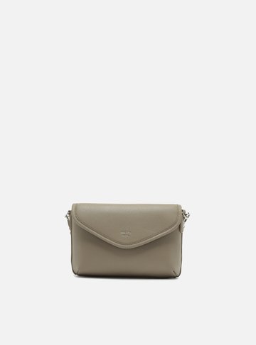 Bolsa Tiracolo Cinza Pequena