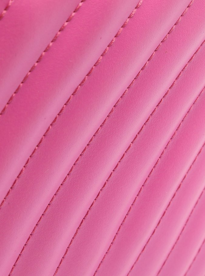 Bolsa Tiracolo Rosa Giorno Média Colorida