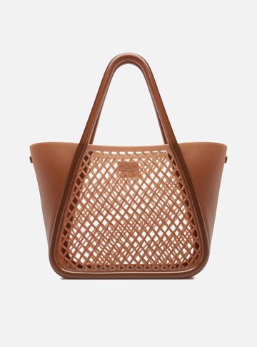 Bolsa Shopping Marrom Serena Grande