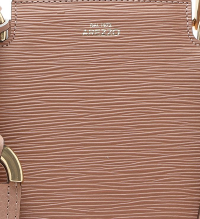 Bolsa Couro Tote Abraccio Rose Blush
