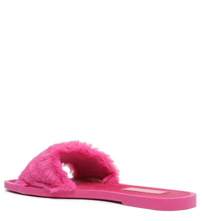 Slide Rosa Pink Home Bico Quadrado