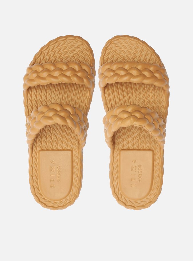 Sandália Marrom Flatform Marrocos Up