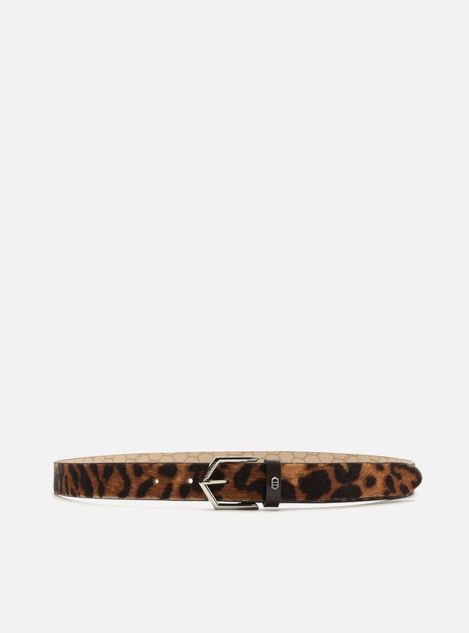 Cinto Animal Print Onça Pelo Largo