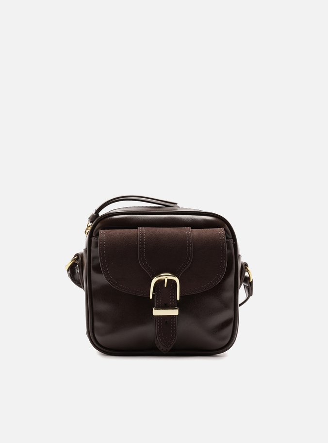 Bolsa Tiracolo Pequena Marrom