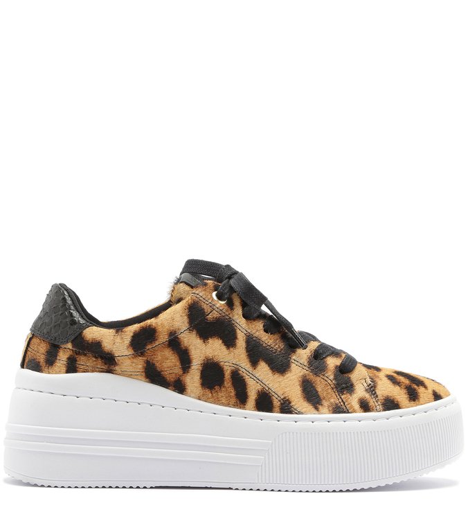 Tênis ZZ Young Pelo Cadarço Animal Print 