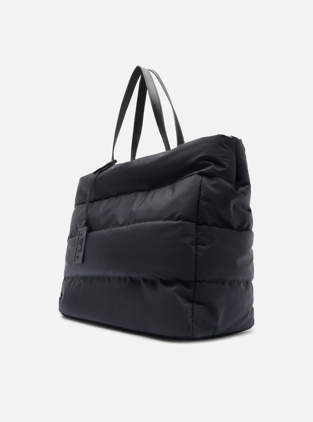 Bolsa Shopping Azul Grande Matelassê Brizza — foto 2