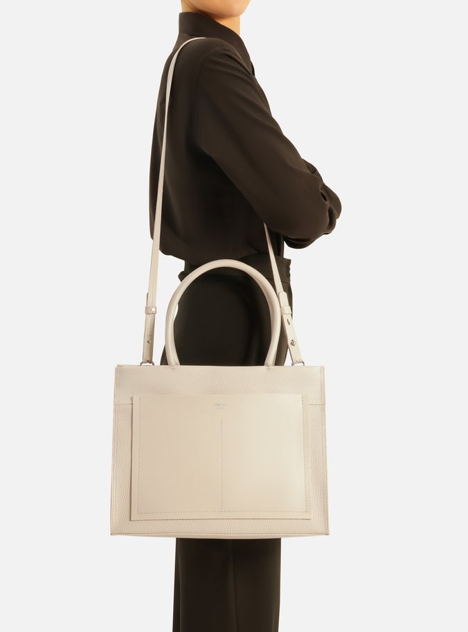 Bolsa Shopping Branca Grande Bolso
