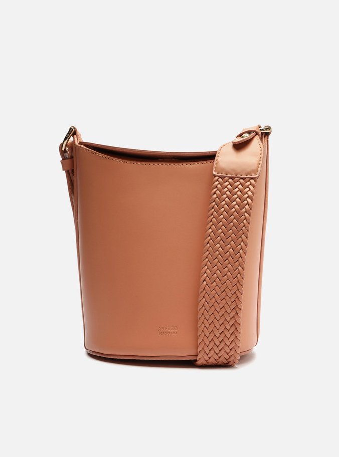 Bolsa Tote Rosa Couro Média