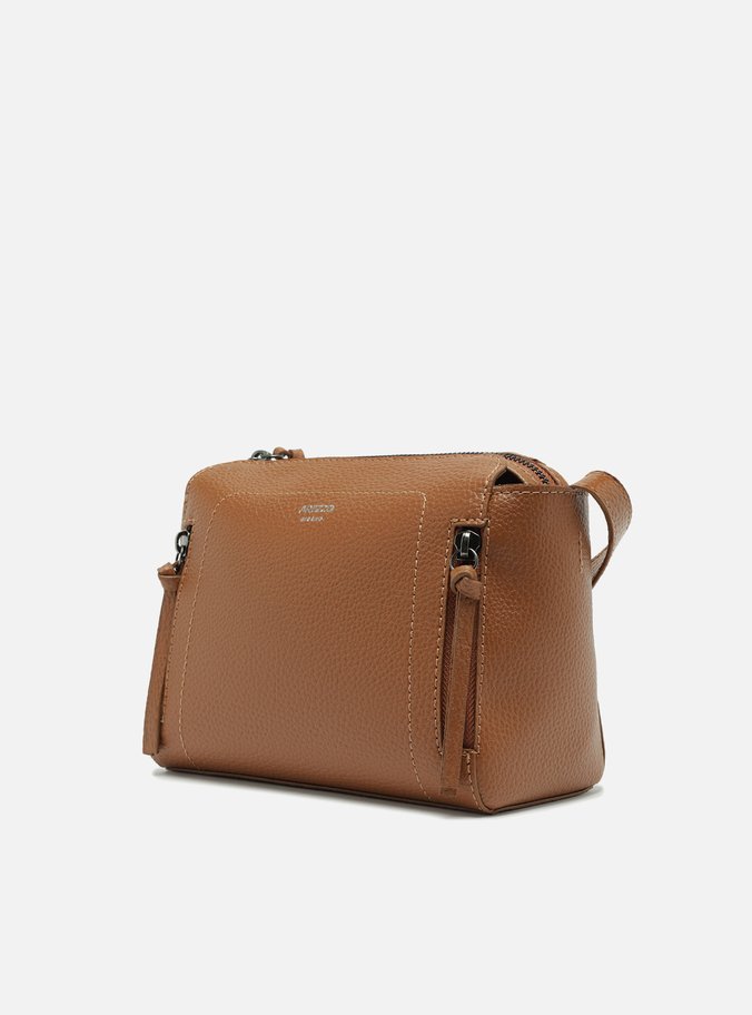 Bolsa Tiracolo Marrom Média