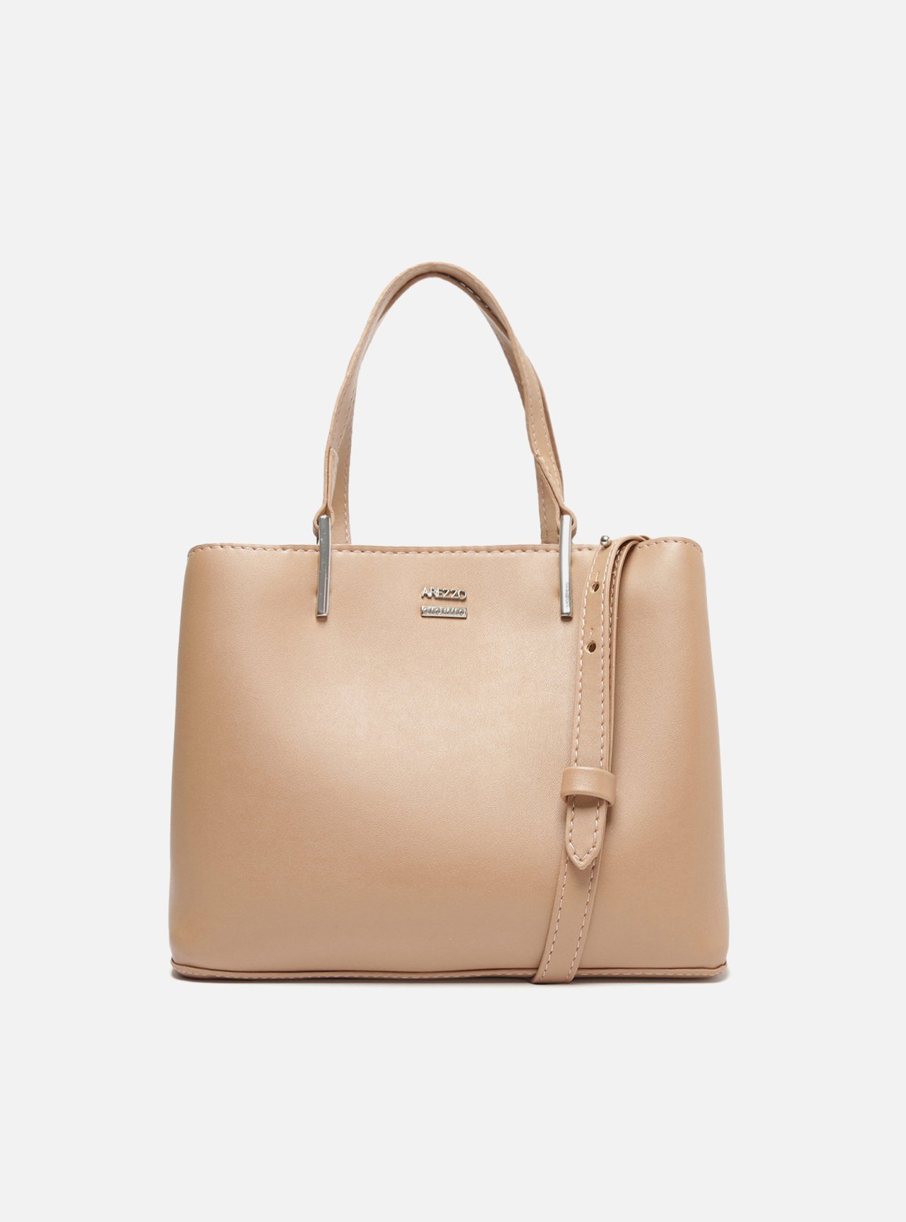 Bolsa Tote Bege Glória Média — foto 1