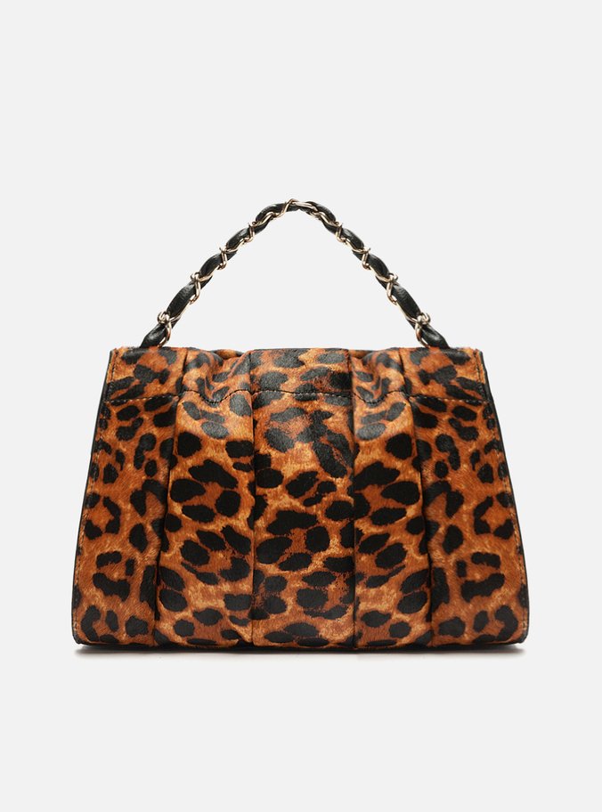 Bolsa Tote Animal Print Onça Milano Grande