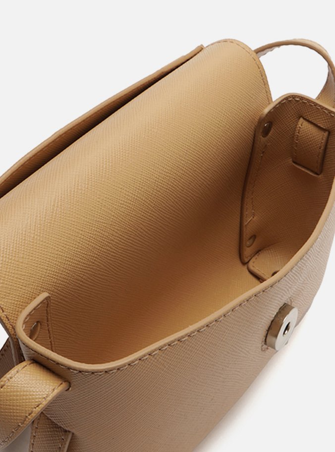 Bolsa Tiracolo Bege Pequena Envelope