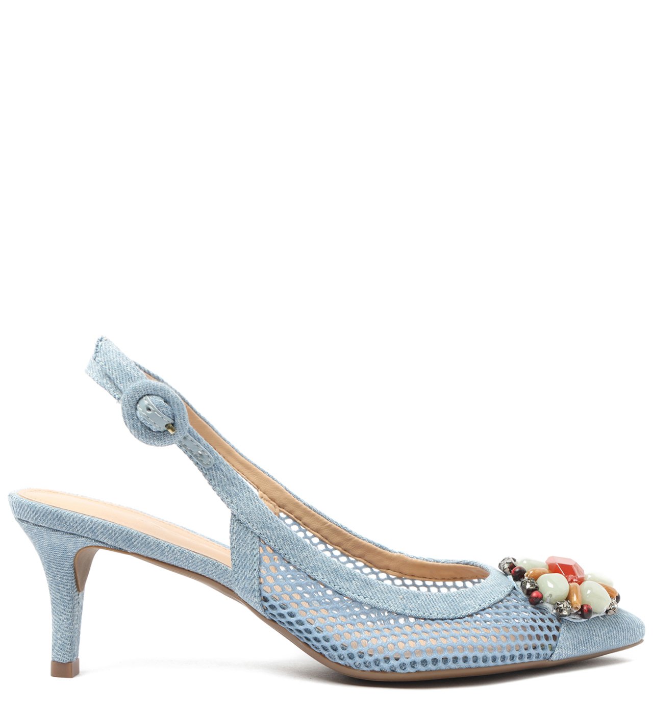 Scarpin jeans hot sale arezzo
