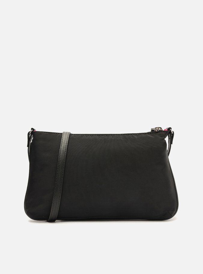 Clutch Preta Nylon Lizza Glam Pequena