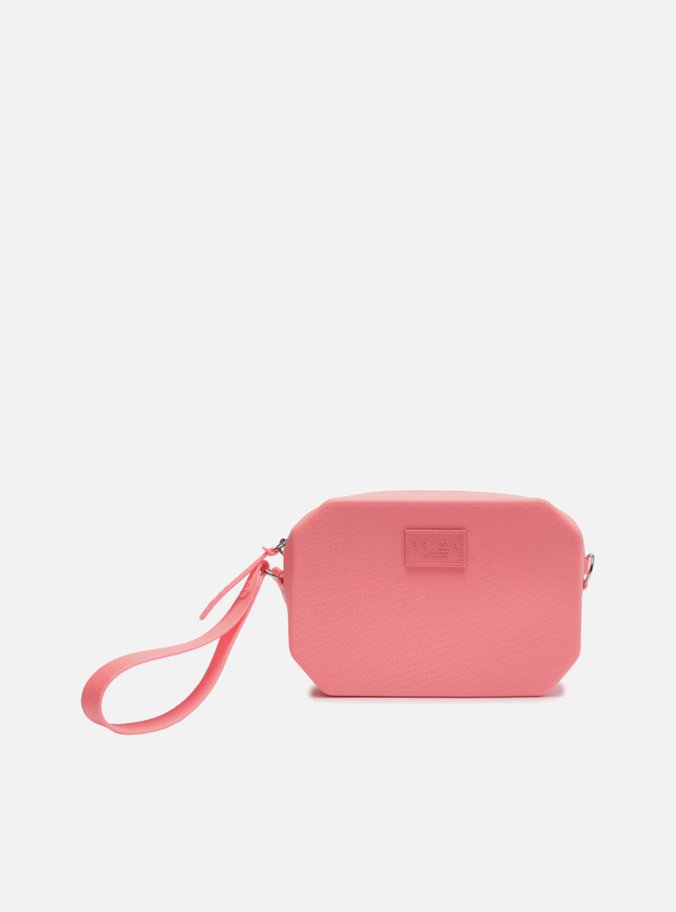 Clutch Rosa Geométrica Square