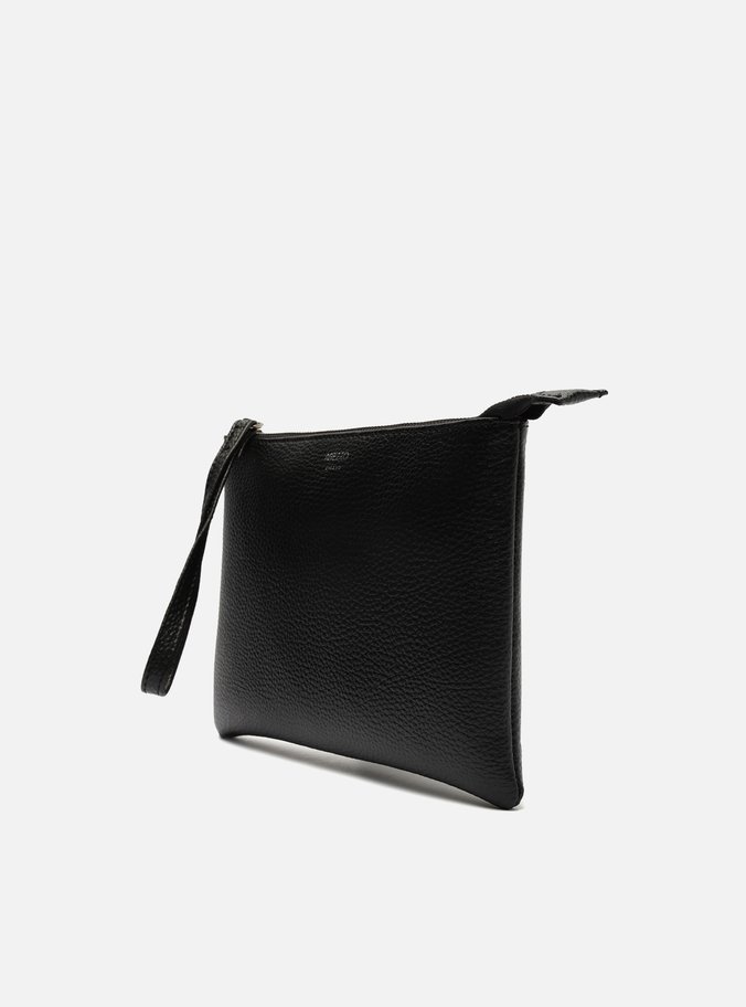 Pouch Preta Pequena Alça