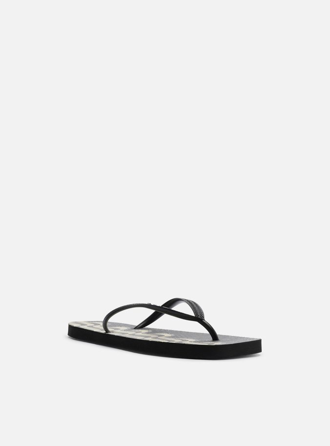 Chinelo de Dedo Preto Square Copacabana