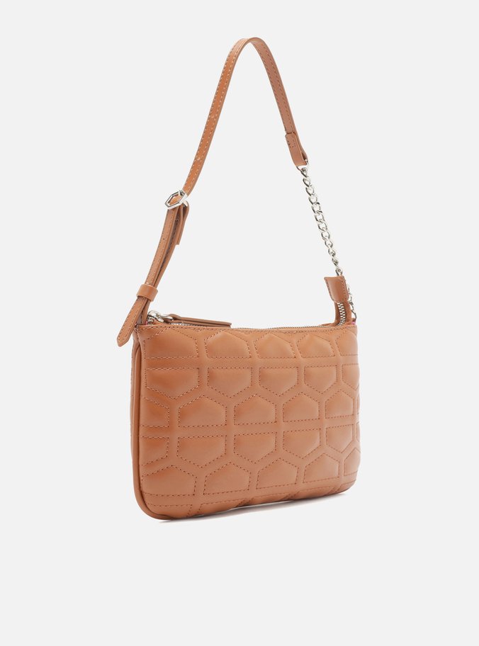 Bolsa Tiracolo Marrom Pequena