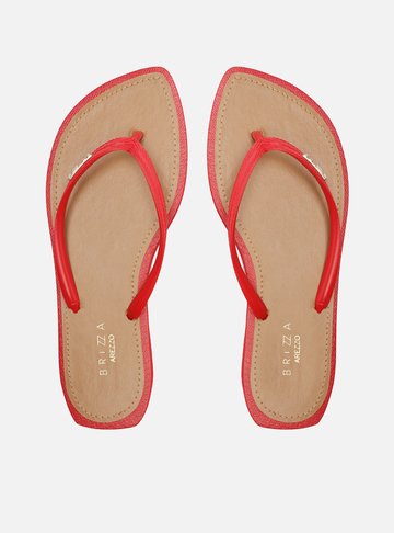 Chinelo de Dedo Vermelho Recouro Flash Brizza