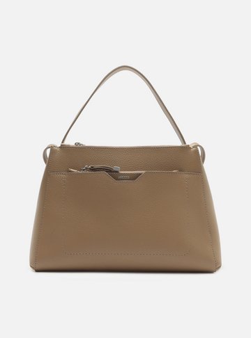 Bolsa Tote Cinza Emilly Grande Pouch