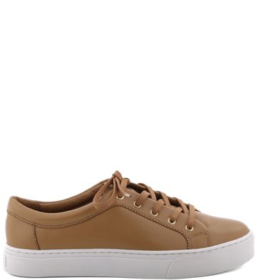 Tênis Picote Couro Palha