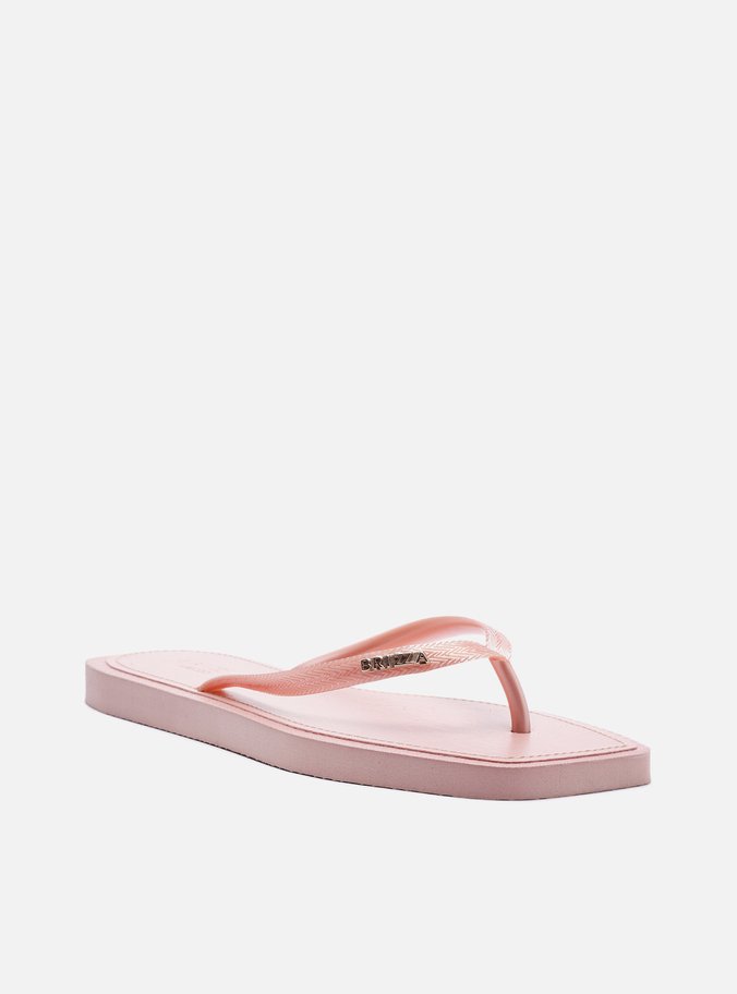 Chinelo de Dedo Rosa Square Brizza