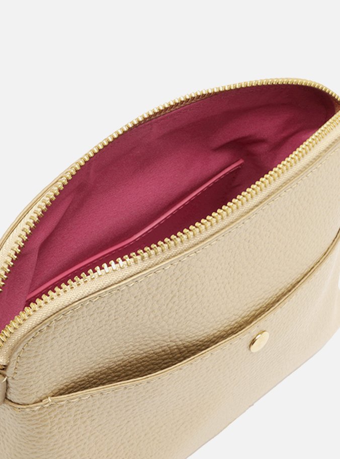 Bolsa Tiracolo Média Dourada